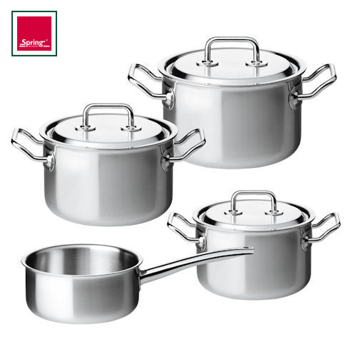 Spring 4 delig pannenset Brigade Premium