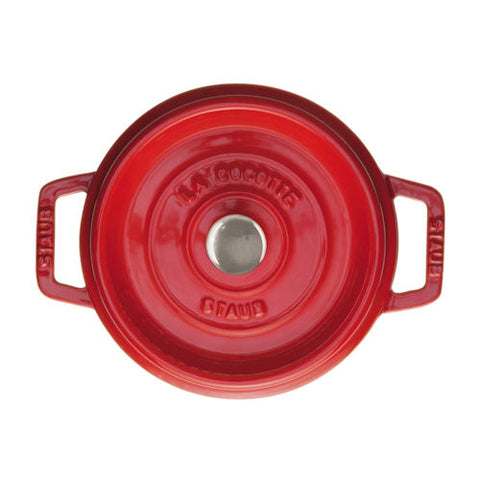 Braadpan Staub rood 18 cm