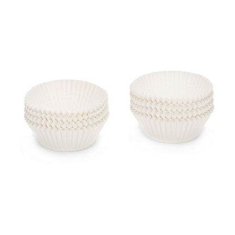 Cupcakevorm wit papier 200 stk