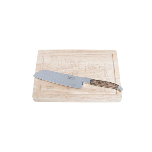 Laguiole Snijplank olijf met santokumes