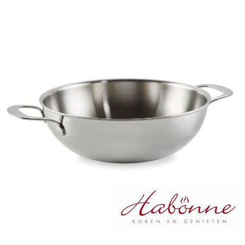 Wok met 2 grepen (24 cm)